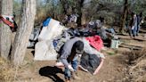 Sheriff's Office clears unhoused camp near Pepsi plant