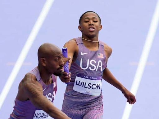 16-year-old Quincy Wilson, Americans qualify for 4x400 relay final at Paris Olympics