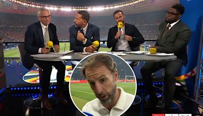 BBC blunder in middle of Southgate's live TV interview after Euros final