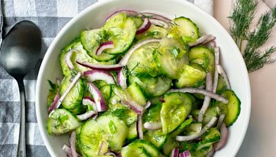 This 3-step cucumber salad recipe is an instant summer classic. Here's how to make it