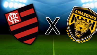 Flamengo x Amazonas: onde assistir, horário e escalação das equipes