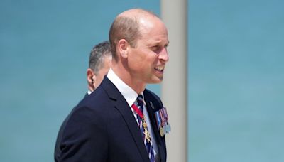 Prince William issues Kate Middleton update during talk with war veteran during D-Day appearance