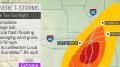 Severe weather to threaten 40 million from Texas to Illinois, Indiana and Georgia