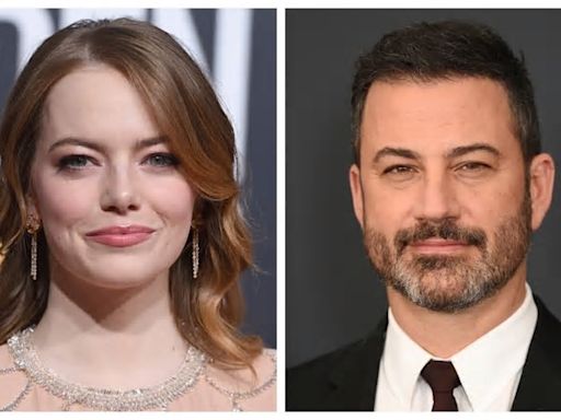 Emma Stone niega haberse ofendido con un comentario de Jimmy Kimmel en la entrega de los premios Oscar