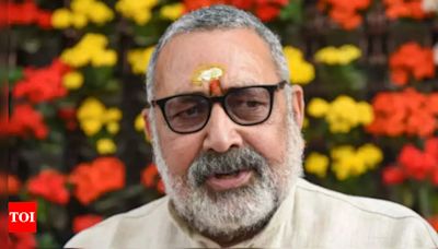 Goats should not be sacrificed in public places on Bakrid: Giriraj | Patna News - Times of India