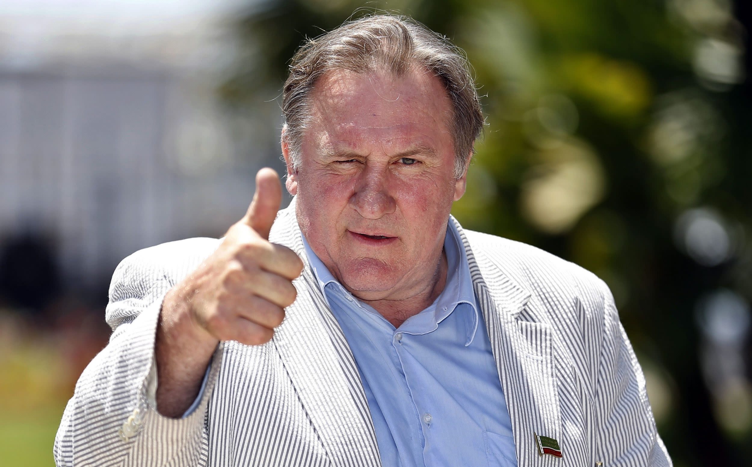 ‘He makes France proud’: why Macron and the French elite still worship Gérard Depardieu