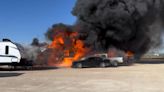 Odessa fire engulfs multiple RVs and vehicles Monday night