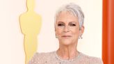 Jamie Lee Curtis, 64, Stuns Fans in Snakeskin Dress Throwback Pic: ‘Humpday’