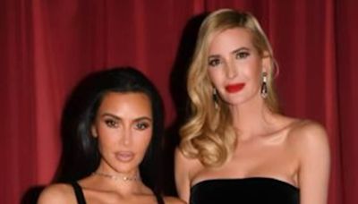 Kim Kardashian reacts to Ivanka Trump's daughter's Taylor Swift cake