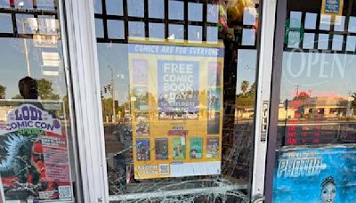 Sacramento comics and toy store broken into twice in 3 days