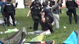 25 arrested at University of Virginia after police clash with pro-Palestinian protesters