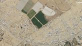 Las imágenes satelitales que muestran un gran éxodo de palestinos de Rafah a principios de mayo