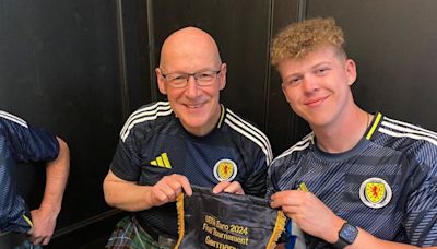 Aberdeenshire teenager who survived horror crash cycles to Germany for Scotland Euros opener