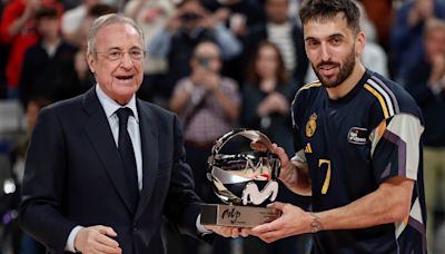 Campazzo: ovación en el Madrid y quinto argentino en ser MVP de la Liga ACB