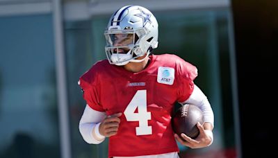 Sin problemas en el tobillo, confirma Dak Prescott de los Cowboys