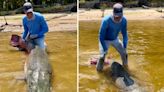 Nearly 300-Pound Alligator Gar Caught in Texas Should Break the World Record