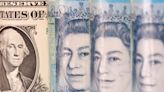 Sterling at two-week high on the dollar, falls 1.2% on yen