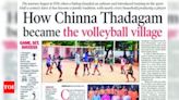 Chinna Thadagam to Get Indoor Volleyball Court Soon | Coimbatore News - Times of India