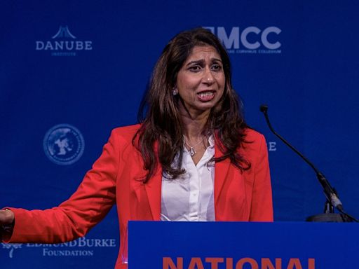 Watch: Suella Braverman apologises for Conservative Party acting ‘entitled’ as she secures seat