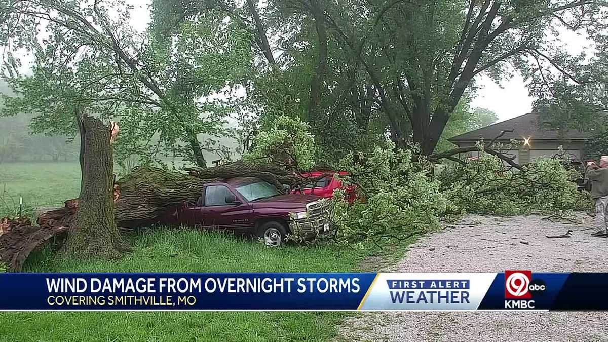 Tuesday daylight reveals storm, possible tornado damage from overnight storms