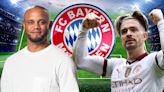 How Bayern could line up under Kompany with Grealish & Prem starlet joining Kane