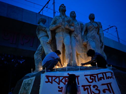 Bangladesh’s incoming leader appeals for calm after weeks of violence