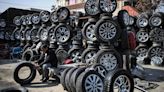 Tyre stocks in red on lower FY25 volume growth forecast; MRF, CEAT down 3-4%
