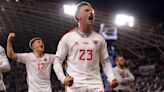 Nathan Broadhead marks Wales bow with late equaliser to snatch draw in Croatia