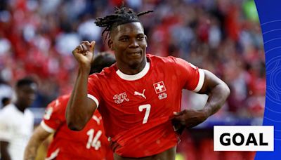 Euro 2024 video: England vs Switzerland - Breel Embolo gives Swiss lead