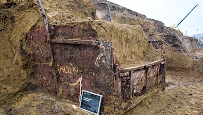 Century-old LNER Train Car Found Underneath Belgian Citadel