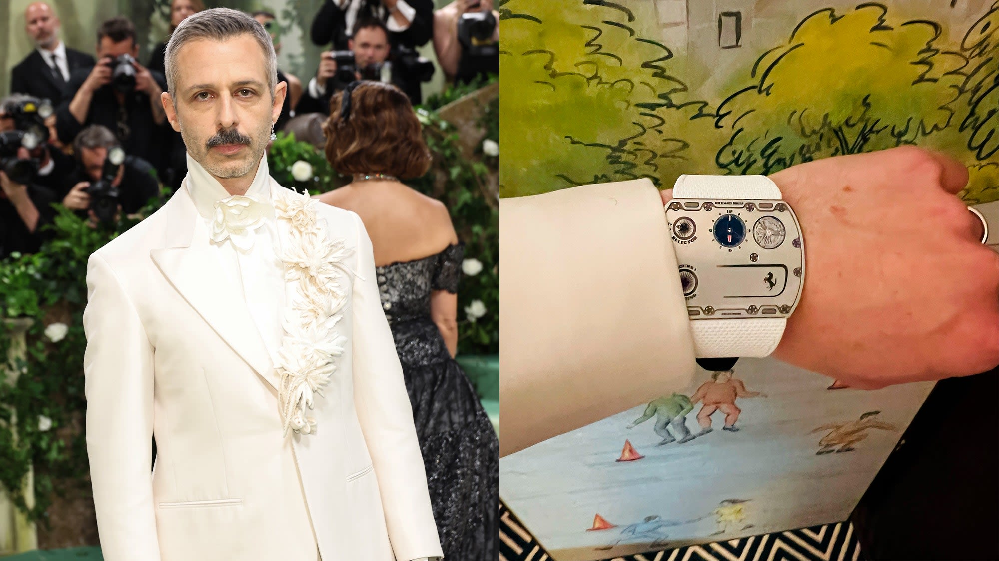 Jeremy Strong Wore a Kendall Roy-Approved Watch to the 2024 Met Gala