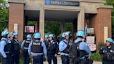 CPD dismantles DePaul University Pro-Palestinian encampment as school officials say encampment 'crossed the line'