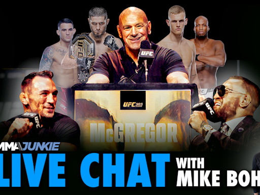 Video: Live chat Q&A with Mike Bohn on UFC 302, UFC 303 bookings, MMA news, more