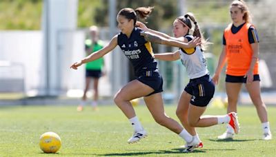 El Real Madrid prepara el partido ante el Levante Las Planas