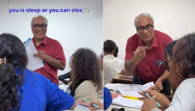 'You is sleep' or 'You can sleep': Students Prank Hyderabad Professor, His 'Savage' Response Goes Viral