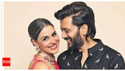 Riteish Deshmukh: Genelia and I have never taken fights to the next day- Exclusive | Hindi Movie News - Times of India