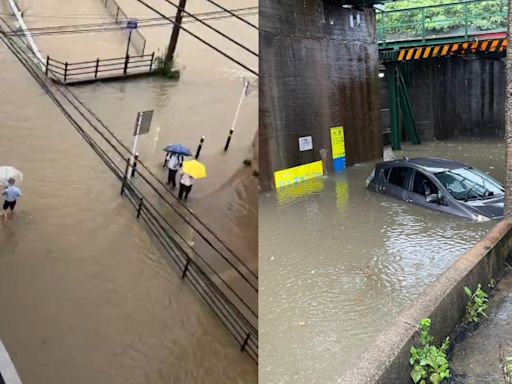 赴日注意！暴雨襲九州、近畿「道路成汪洋」 36萬人收避難指示