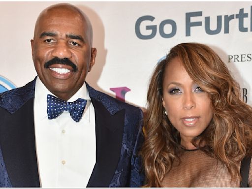 ...Steve Harvey's Wife Marjorie Looks Stressed In New Video a Year After Battling Rumors She Cheated on the Comedian