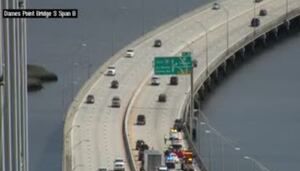 TRAFFIC ALERT: Crash on Dames Point Bridge clears after southbound lanes blocked