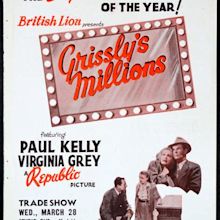 GRISSLY’S MILLIONS | Rare Film Posters