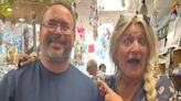 Actress and This Country star visits Isle of Wight shop TWICE