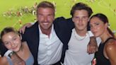 David and Victoria Beckham Bring Kids Harper and Cruz to Inter Miami Soccer Match: 'What a Night'