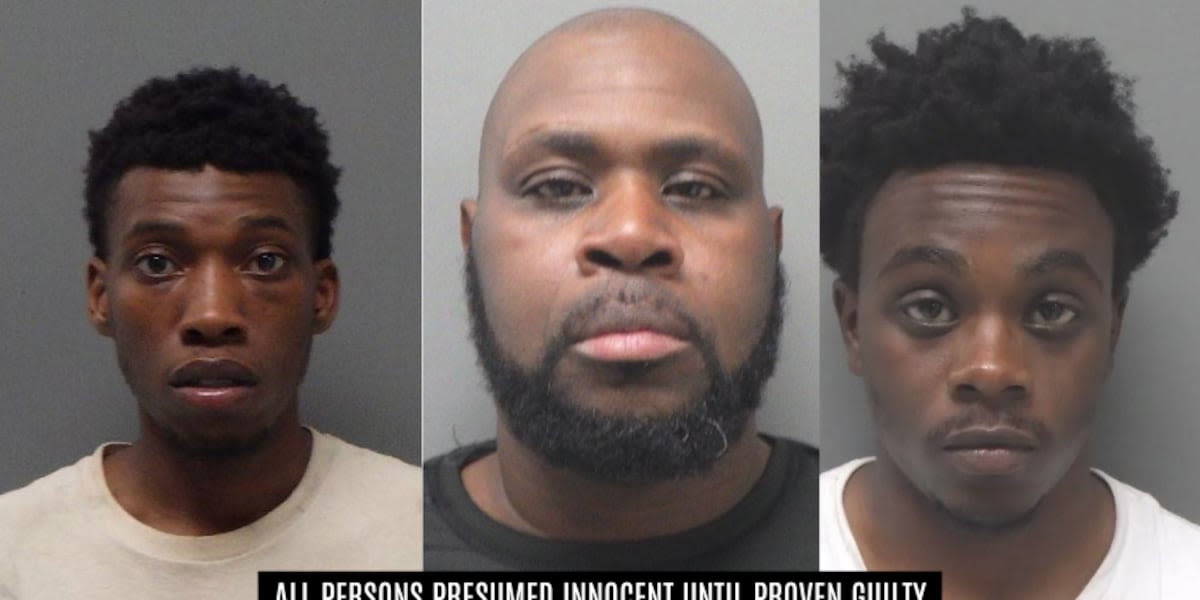 3 Monroe men arrested in connection to shooting near Horseshoe Lake Road