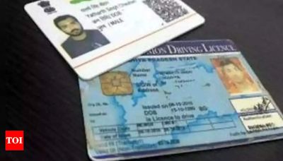 New driving licence and Aadhaar card update rules effective June 1: Complete details | - Times of India