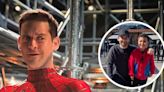 ¡Cuánta suerte! Tobey Maguire se toma fotografía con niño que cumplía años, se toparon inesperadamente en la calle