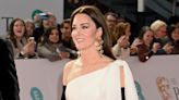 Kate Middleton Attends the BAFTA Awards In Stunning White Gown