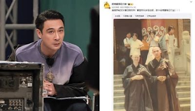 影帝吳鎮宇「削髮為僧」穿袈裟照瘋傳！絕非拍片劇照 私下篤信佛教