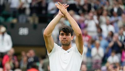 En Wimbledon, Alcaraz igualó un registro histórico de dos glorias españolas