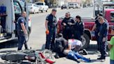 Muere motociclista tras choque en Cuauhtémoc