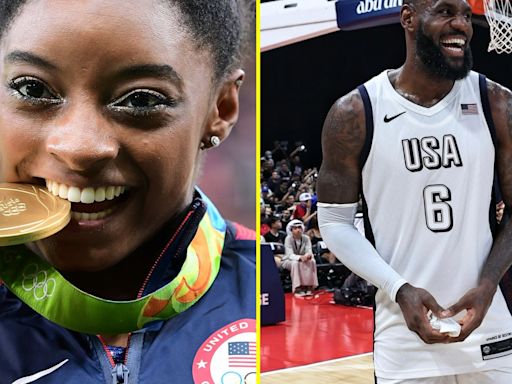 Sorry LeBron, but there's only one real star in Olympics and her name is Biles